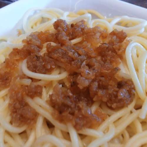 Massa ao molho Alho e Óleo.