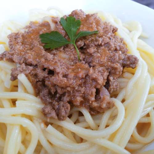 Massa ao molho Bolonhesa