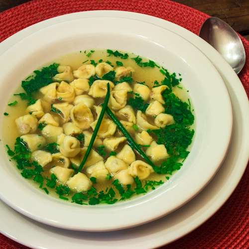 Porção Sopa de Capeletti 900 g