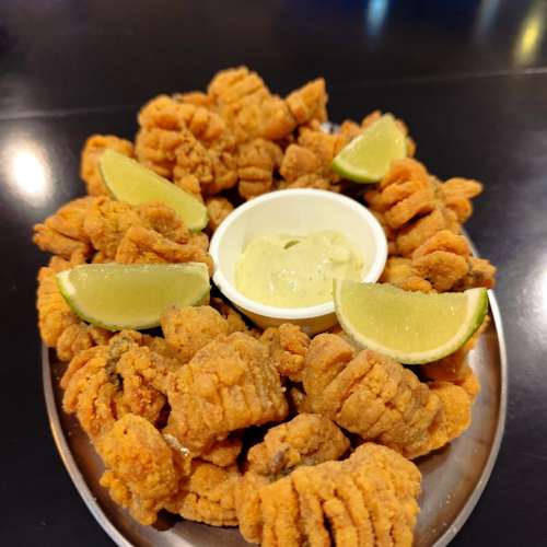 Porção Traíra à milanesa