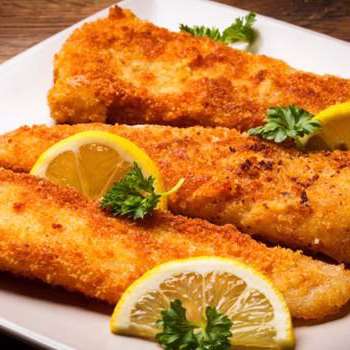 Filé De Peixe À Milanesa