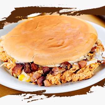 Xis Frango com Bacon