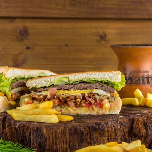 Xis Bacon com Cheddar