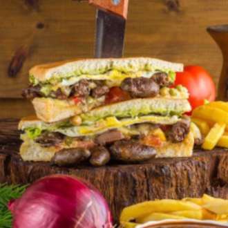 Xis Coração C/ Bacon