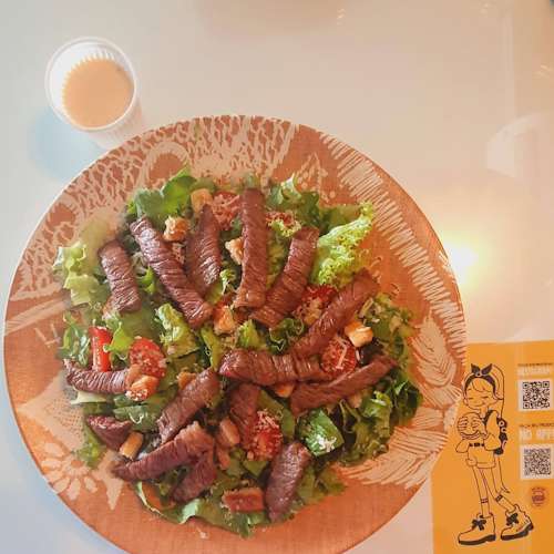  Salada Ceasar Alcatra