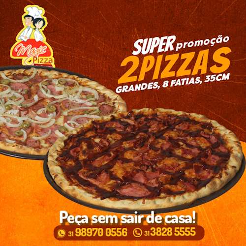 2 Pizzas UP Por 85,00