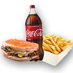 Combo 4 Xis + Fritas M + Refri guarana 2lt	