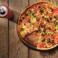 Pizza G  + Bebida