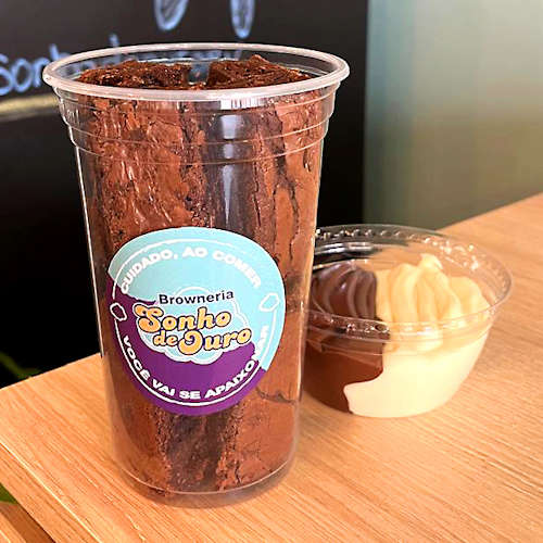 Brownie no Copo 