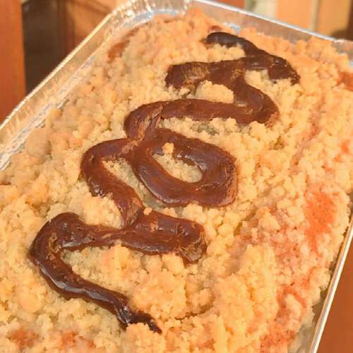 Cuca de Doce de Leite