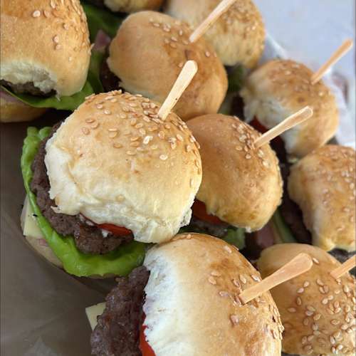 Mini Hambúrguer de Festa
