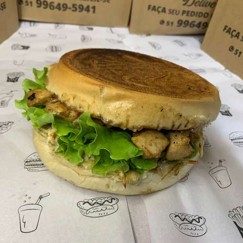 Xis frango com catupiry