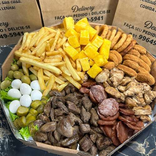 Tabua de carne familia pequena