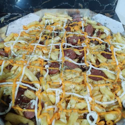 Fritas a moda da casa pequena