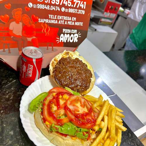 Xis Salada + Refrigerante + Fritas