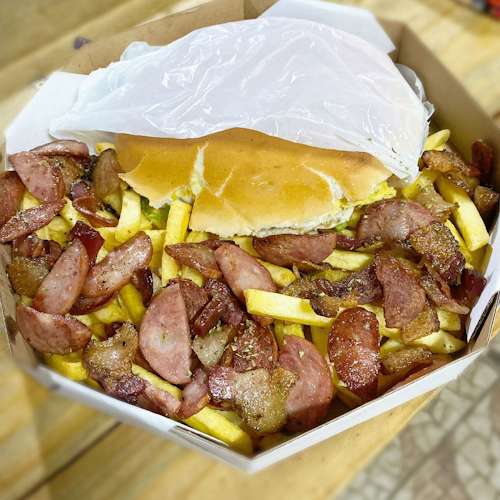 Combo Xis + Batata e calabresa