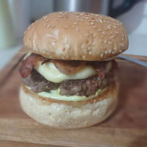 Hamburguer Catupiry E Bacon