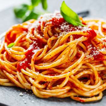 Massa Spaghetti ao molho Vermelho