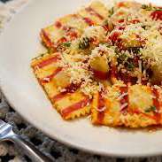 Tortei ao molho 4 queijos