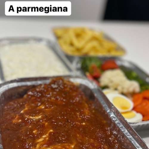 A Parmegiana Vermelho executivo