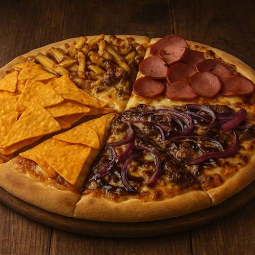 Pizza Família 4 Sabores (16 Fatias)