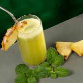 SUCO DE ABACAXI COM HORTELÃ