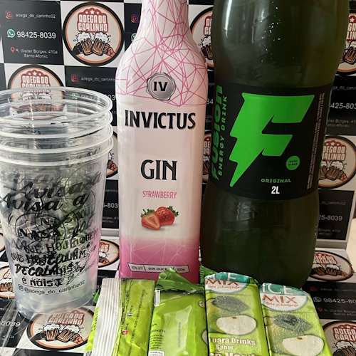 Combo Invictus Morango