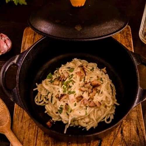 Porção de Massa Espaguete Tamanho Único