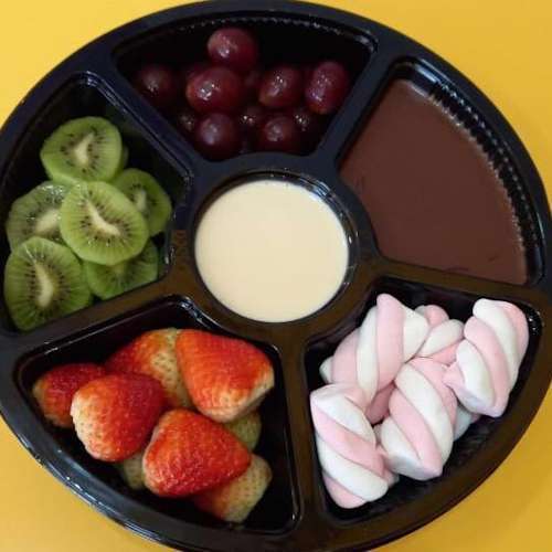 Roleta de Fondue Chocolate Branco G