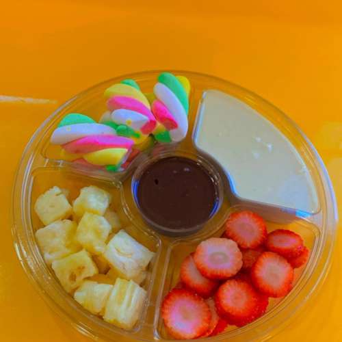 Roleta de Fundue Chocolate Branco P