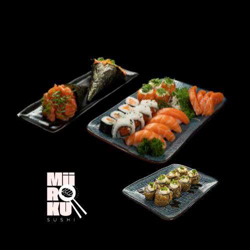 Combo 30 Peças Só Salmão com Temaki