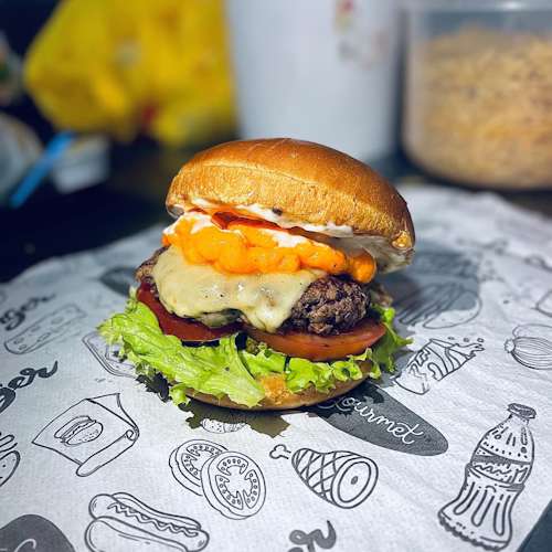 Hambúrguer cheddar
