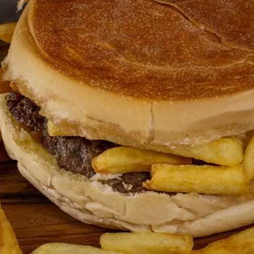 Xis Salada Com Fritas