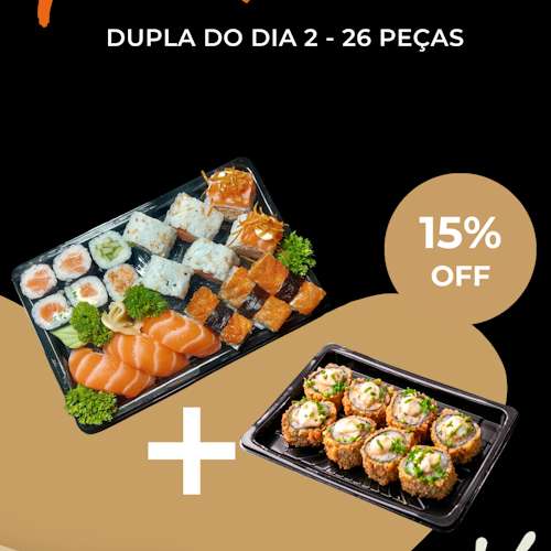 Dupla do dia 2 | 26 peças