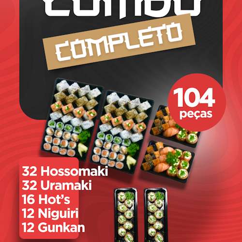 Combo | 104 peças 