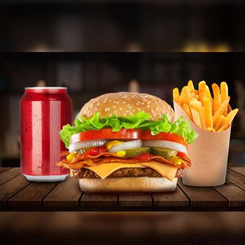 1 Xis Super Gulosão + Refri Lata + Fritas