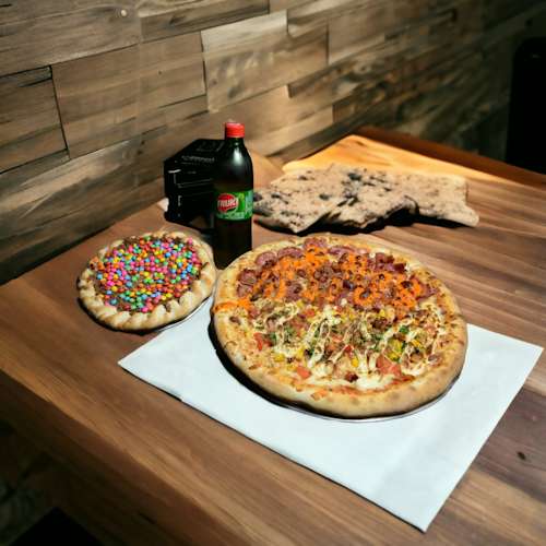 COMBO MEDIA + Broto Doce + refri 600ML