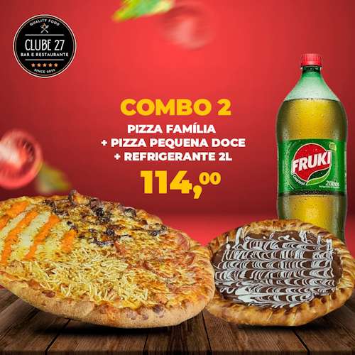 Família + Pequena Doce + Refri 2L