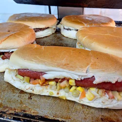 Cachorro Quente C/ 2 Salsichas (prensado)