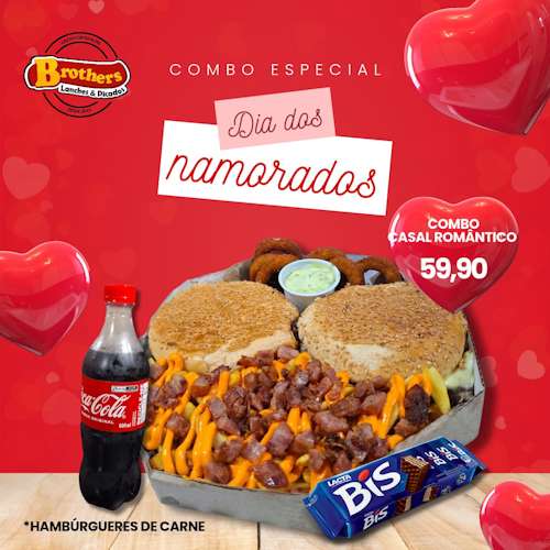 COMBO CASAL ROMÃNTICO